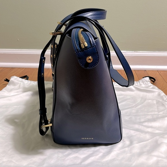 {{senreve}} Maestra Bag Pebbled Marine Large - Picture 12 of 16